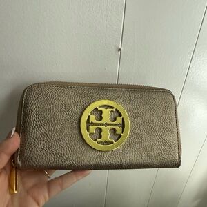 Tory Burch Metallic Gold Women's Wallet